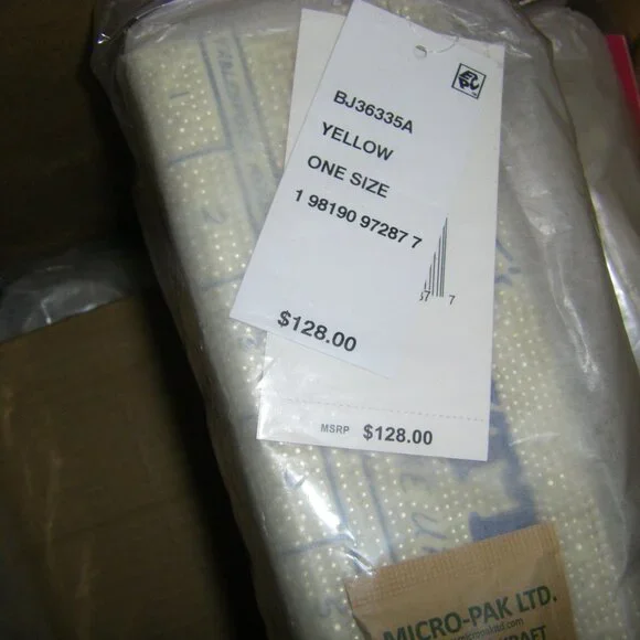 Betsey Johnson Kitsch Spread It On Yellow Crossbody Bag Stick Of Butter NWT - Picture 15 of 16